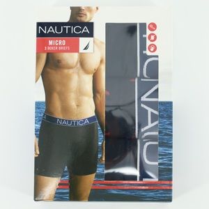 Nautica Micro Boxer‎ Briefs 3 Pack